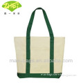 Bags for LessTM Heavy-duty Cotton Canvas Bag Shoulder Zipper Boat Tote Bag